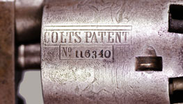 CASED COLT MODEL 1849 POCKET REVOLVER