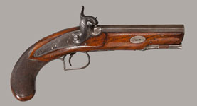 CASED KENTUCKY PISTOL