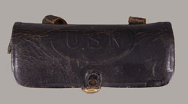 U.S.N. MODEL 1889 PATTERN CARTRIDGE BOX