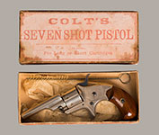 BOXED COLT OPEN TOP MODEL 1871 REVOLVER
